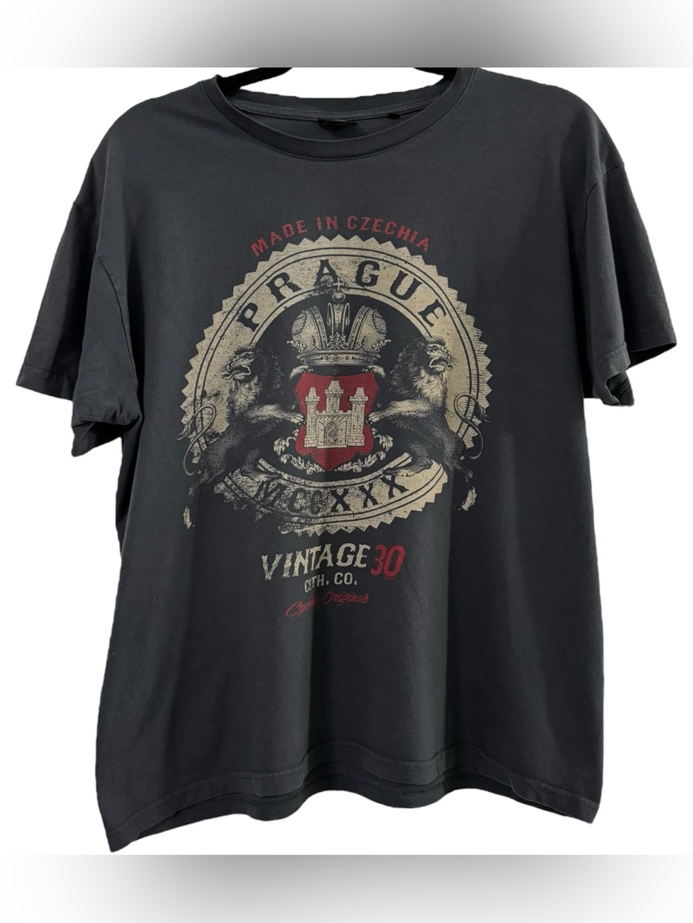 Fox Prague Graphic Tee - Black size M